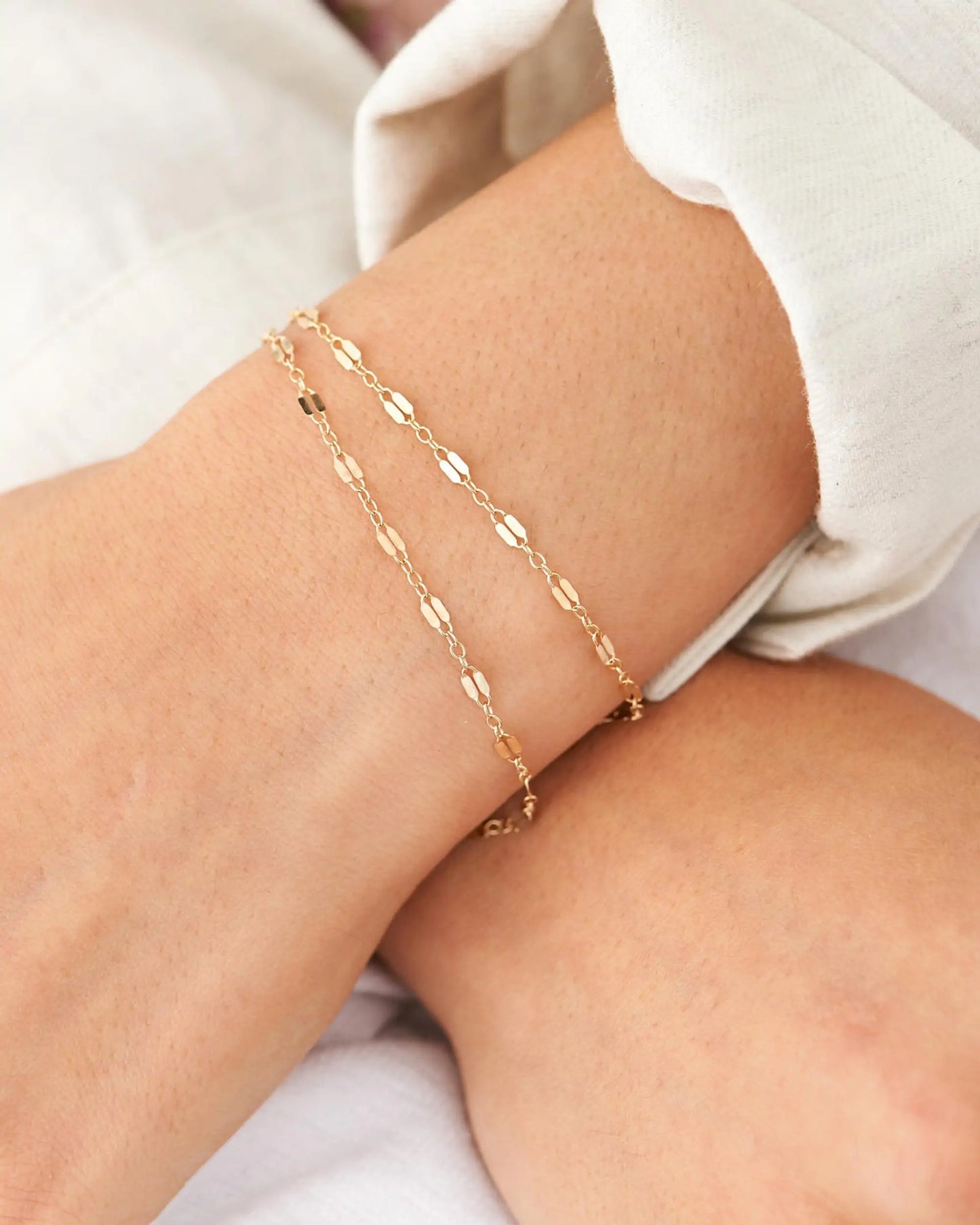 Adjustable Gold Stainless Steel Bracelets for Women